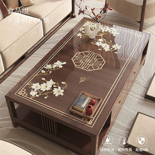 工厂直发食品级PVC茶几垫餐桌垫