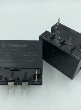 HANDOUK继电器 GE2-1A-DC24SP 24VDC 四脚30A/277VAC