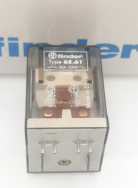 65.61.9.024.0300 24VDC全新原装芬德继电器 type 65.61 4脚 现货