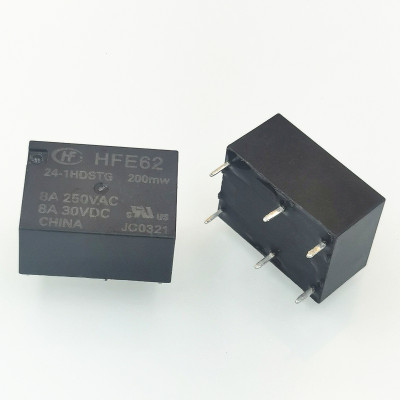 HFE62 宏发继电器 HFE62-24-1HDSTG 2HSTG 10A250VAC代HFE7 24VDC