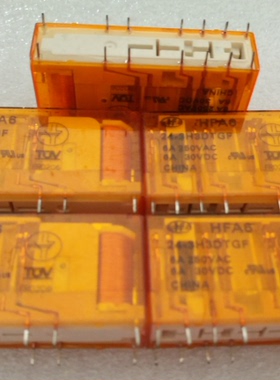 HFA4-24-3H1DTG 3H1DTGF 宏发 6A 250VAC/30VDC 10脚 全新继电器