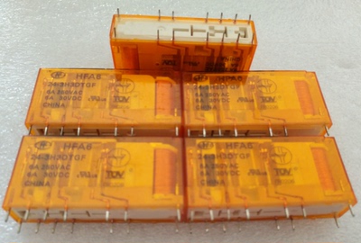HFA4-24-3H1DTG 3H1DTGF 宏发 6A 250VAC/30VDC 10脚 全新继电器