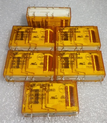 G7SA-2A2B 24VDC 欧姆龙继电器 HFA4 24-2H2DTG 6A/250VAC 通用