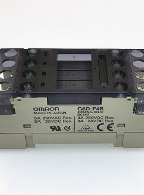 终端继电器模组块G6D-F4B DC24V G6D-1A-ASI DC12 G6D-4BND