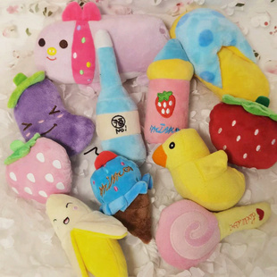 宠物狗狗响声玩具小型犬幼犬陪伴发声玩具内有BB叫泰迪比熊博美