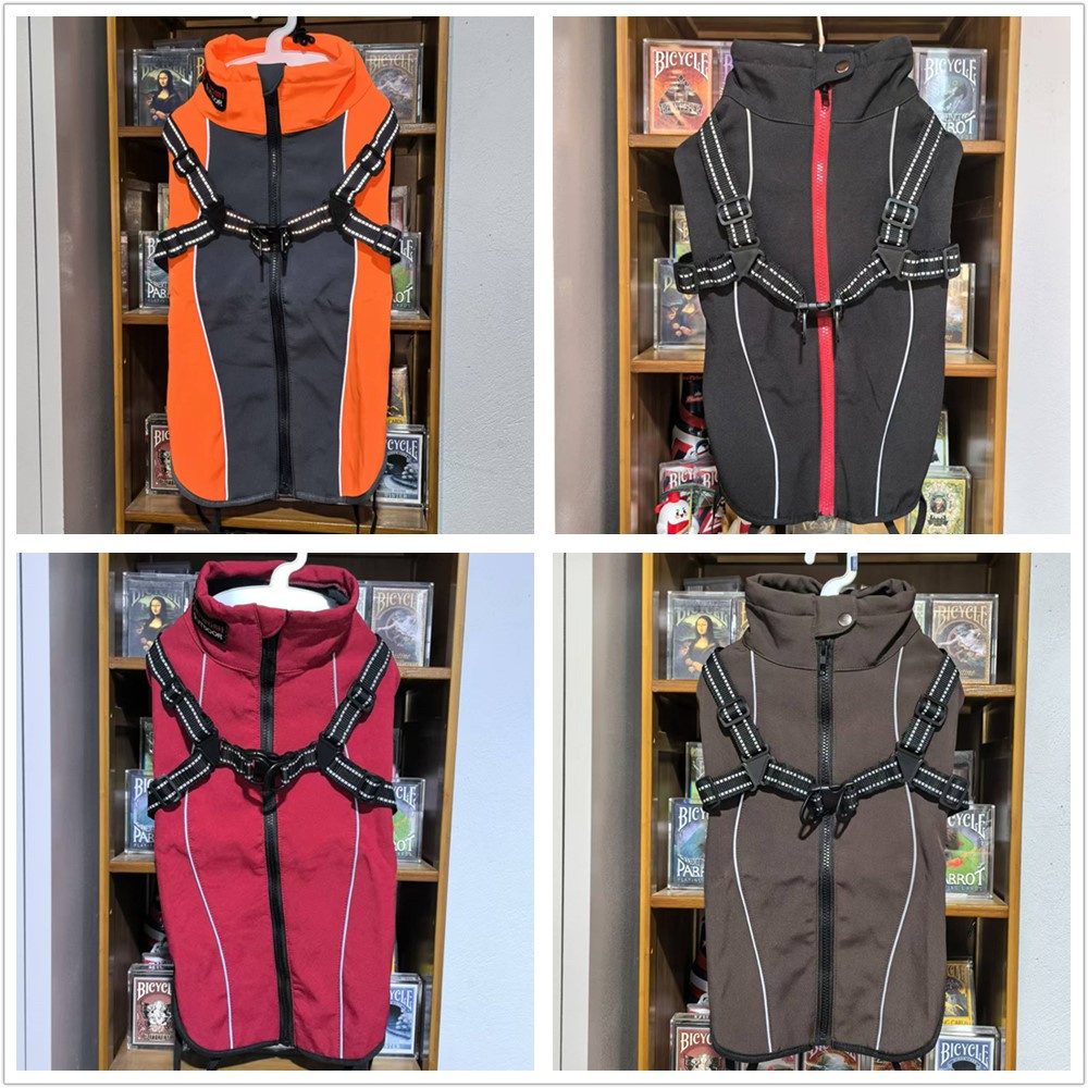 牛货来了!宠物防风防水户外衣狗狗衣服秋冬装胸背中大型边牧柴犬