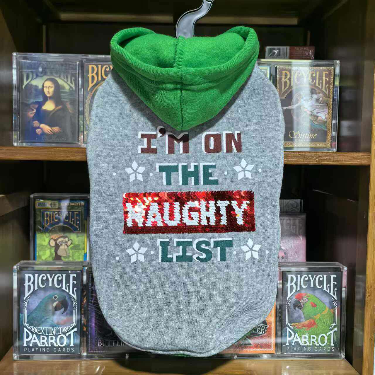 外贸宠物连帽卫衣微弹狗狗衣服秋冬装泰迪比熊小鹿贵宾雪纳瑞博美