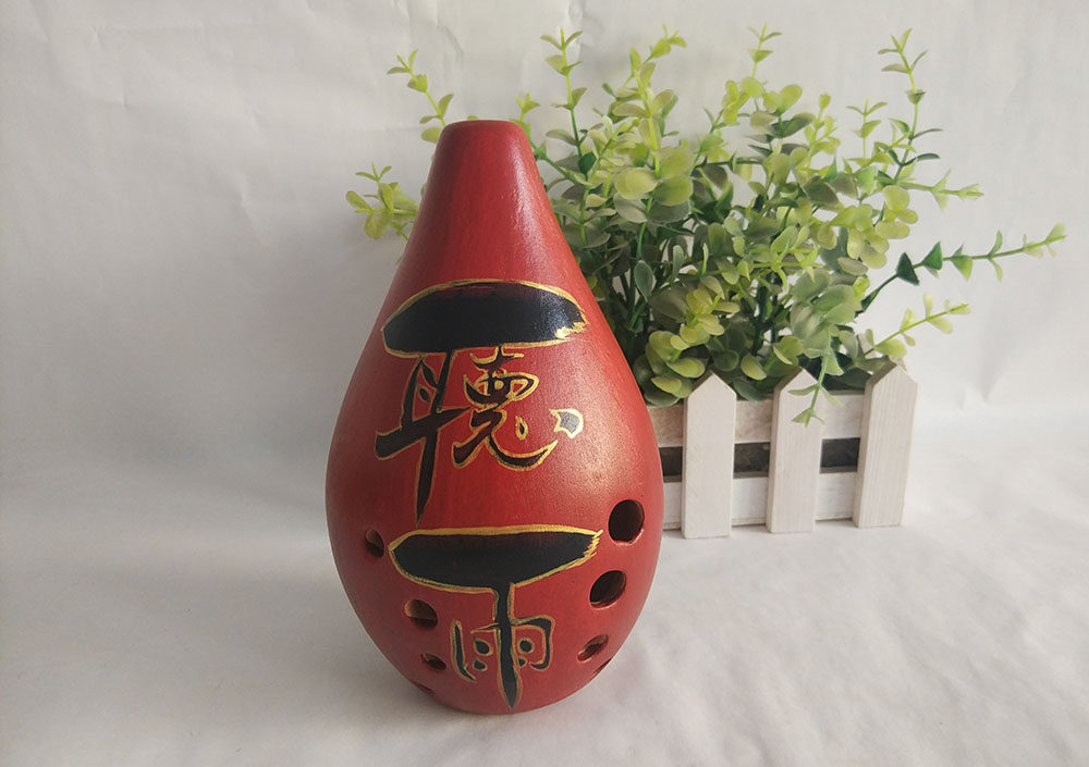 陶笛 满口埙 枉凝眉 10孔满口埙af调 田娃用 十孔埙 10孔陶笛教学