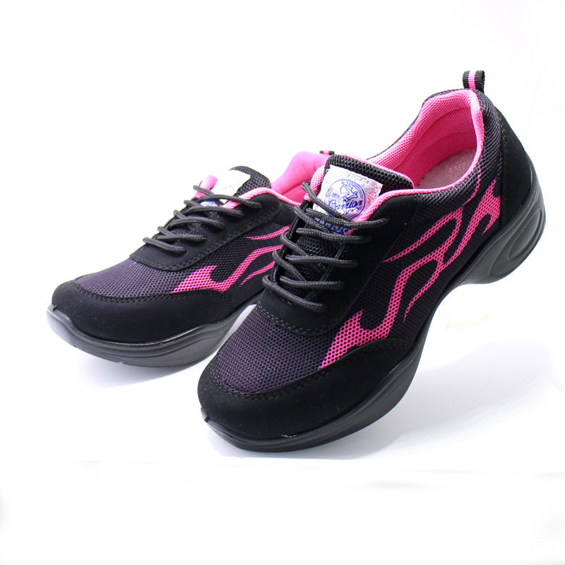 正品回力春秋透气飞织网布低帮女舞蹈鞋轻便舒适广场舞鞋休闲女鞋