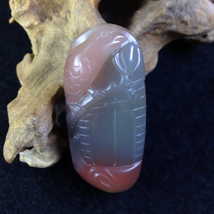 紫绿玛瑙 吊坠喜事临门挂件金膏玉精品料原石手工设计直销包邮