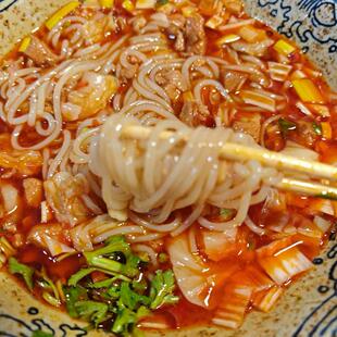 滨州疯狂面馆总店牛筋面学院同款真空装5份有浓缩汤底肉酱酸菜面