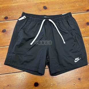 休闲速干小logo带内网五分裤 正品 短裤 010 Nike耐克男子美式 AR2383