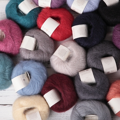 真丝小马海进口毛线ROWAN