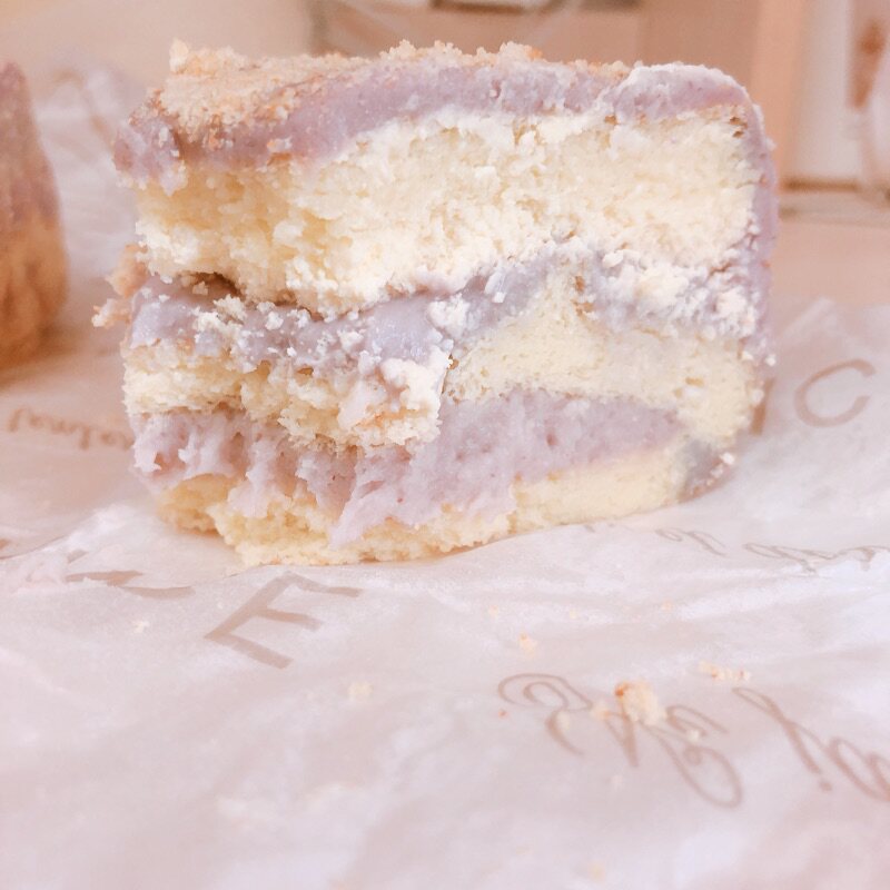 芋泥低卡蛋糕大蛋糕美味