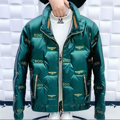 韩版立领男士羽绒服轻薄潮牌时尚