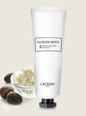 Latte韩代直邮LACSIAN幻影白色香水护手霜保湿好吸收100ml大容量