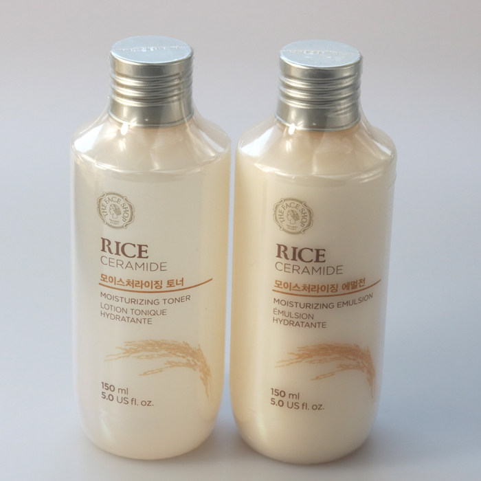 韩国本土rice大米调理温和保湿水乳液面霜平价护肤学生