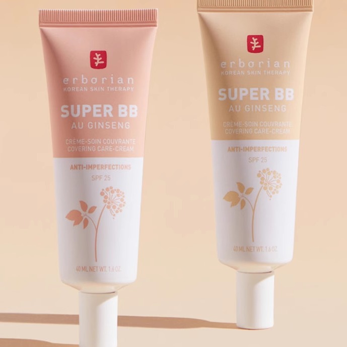 韩国直邮Erborian保湿遮瑕人参Super BB霜Happyrim 15ml