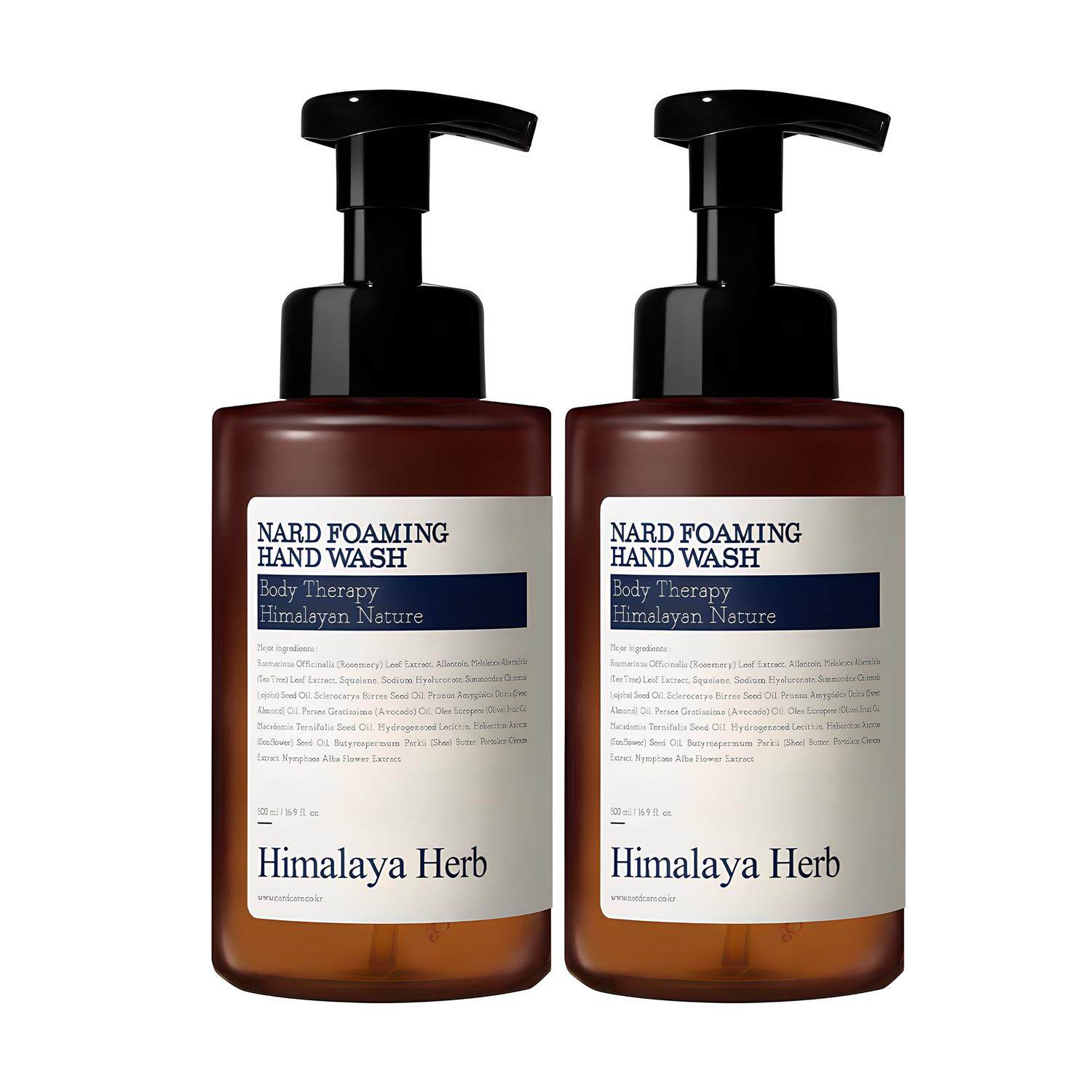 韩国发货丨直邮 本土版NARD香氛泡沫洗手液500ml*2瓶装