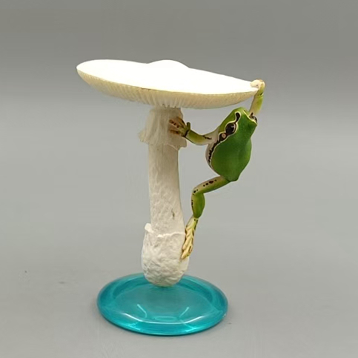 正版散货 KITAN CLUB/奇谭俱乐部 雨蛙和蘑菇 模型摆件 扭蛋现货