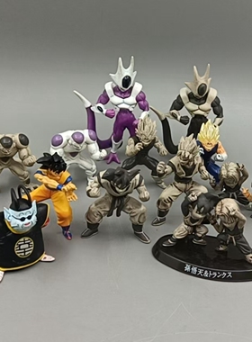 现货正版 Bandai/万代 龙珠 悟空 悟天 特兰克斯 贝吉塔模型 散货