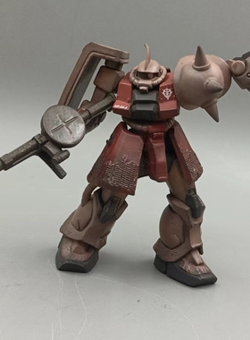 现货正版 Bandai/万代 FW系列 红扎古指挥官 模型盒蛋 散货