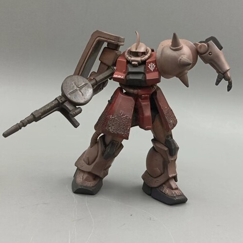 现货正版 Bandai/万代 FW系列 红扎古指挥官 模型盒蛋 散货