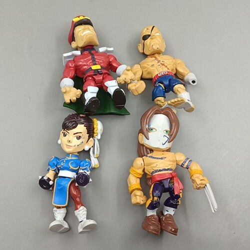 现货正版 Loyal Subjects 街头霸王 可动模型人偶 散货