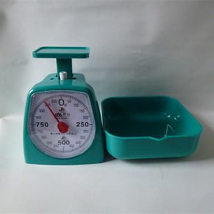 香山小型厨房机械弹簧方托盘买菜烘焙称指针克数茶叶台秤1KG2公斤