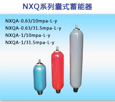 蓄能器稳定压力液压囊式储存罐 NXQ-A-10/31.5-L-Y NXQ奉化储能器