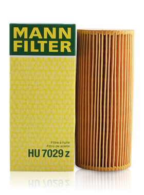 曼牌机滤机油滤芯HU7029Z适配奥迪Q5 A4L A5 A6 A8 Q7卡宴途锐3.0