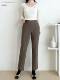 韩国东大门2025冬新款 690 西裤 suan 背松紧腰9分休闲裤