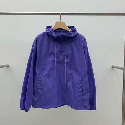 韩国东大门2026新款Legacy bone休闲抽绳连帽拉链宽松长袖外套女