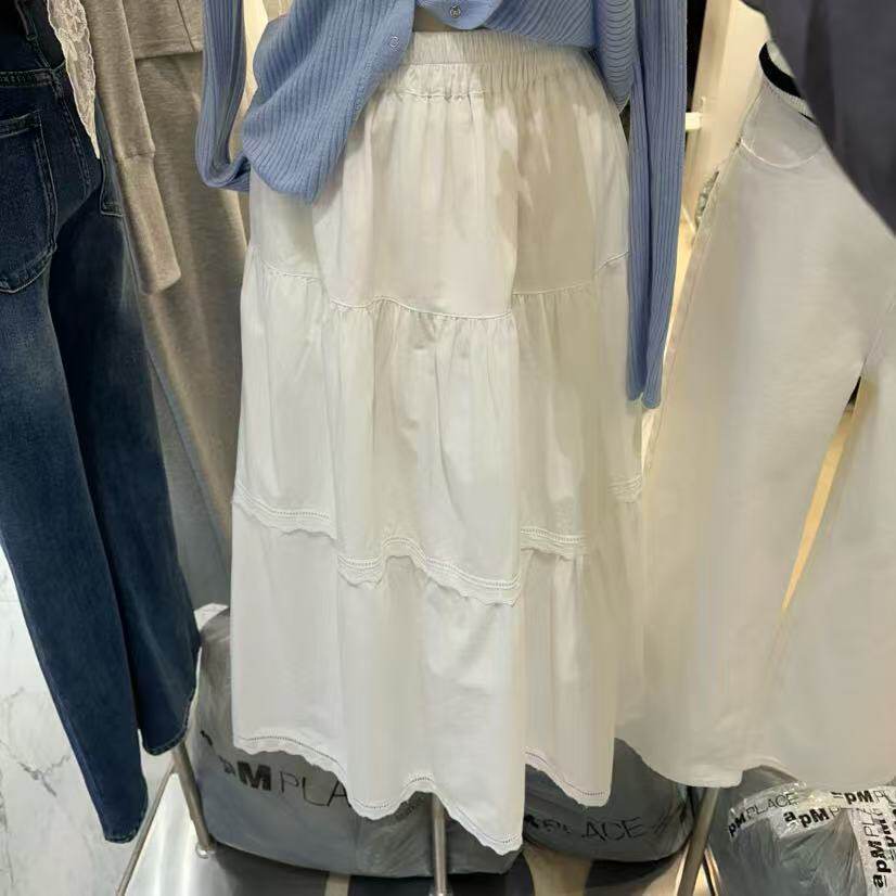 韩国东大门2026夏季新品RICH SISTER 韩系百搭简约宽松时尚半身裙