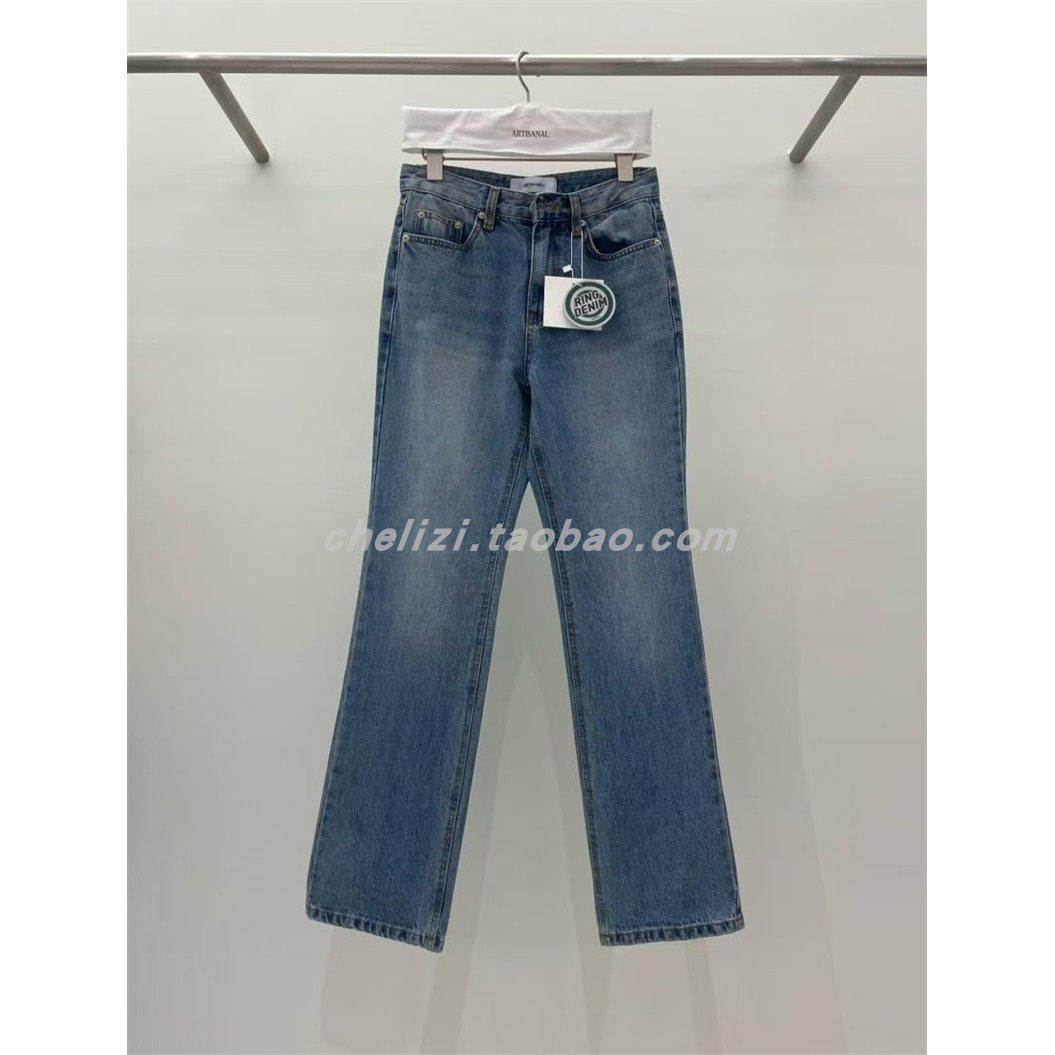 韩国东大门2025秋季新品ARTISANAL/wsrm潮流个性显瘦牛仔裤151