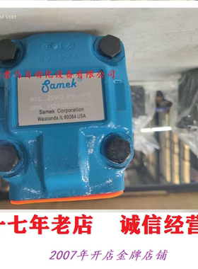SAMEK油泵35VQ38A-1CR 35V25A-1DR 25V21A-1CR 45V42A-1CR