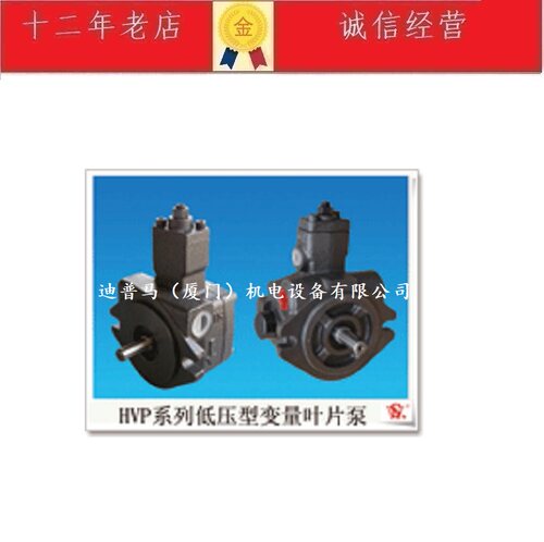 SUNWAY叶片泵油泵HVP-VE1-40F-A3 HVP-VE1-40F-A2 HVP-VE1-40F-A1 - 封面