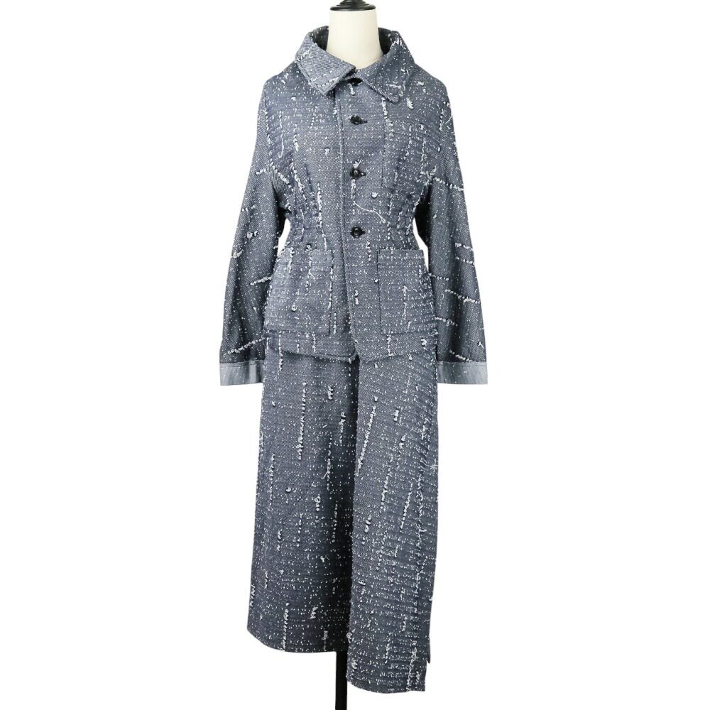 山本耀司 yohji ys 毛圈纹理 外套 连衣裙 女士 套装