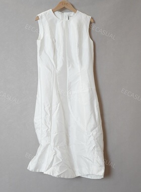 国内现货新品 COMME des GARCONS CDG主线白色立体鱼尾连衣裙19SS