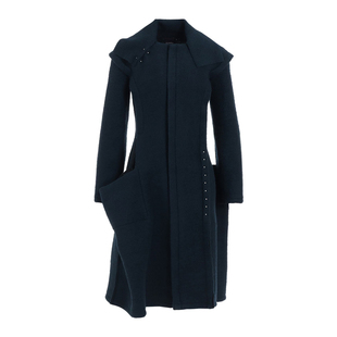 羊毛 铆钉 大衣 Limi 24AW 外套 feu 长款 6折山本耀司 不规则