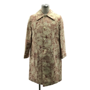 01aw cdg100真丝全提花立领大衣外套 JUNYA WATANABE