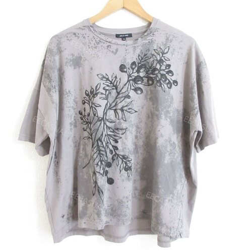 新品  pas de calais  印花扎染短袖t恤 日本制 21SS