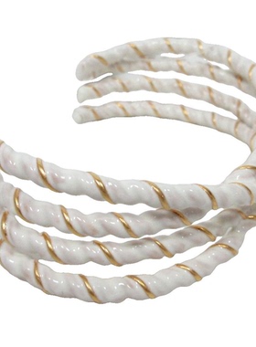 全新 Maison Margiela 11 Laces Rope 绳索手镯 手环 白色 24SS