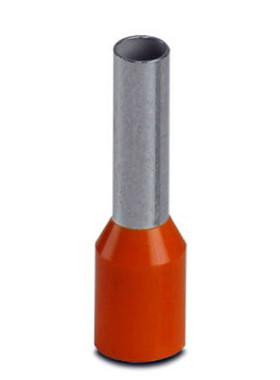 铜鼻子冷压头接线端子针形管型绝缘欧式菲尼克斯AI4-10OG-3200085