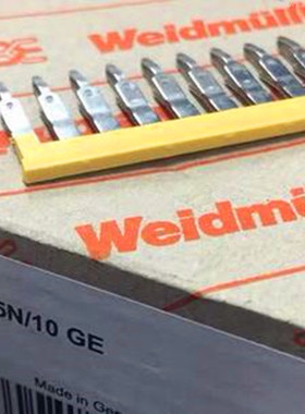 魏德米勒ZQV2.5N/10GE插拔式横联件1693880000配WDU2.5W系列10位