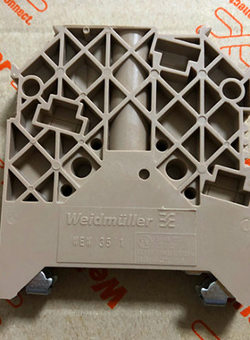 魏德米勒端子固定件WEW35/1堵头1059000000 导轨固定件终端
