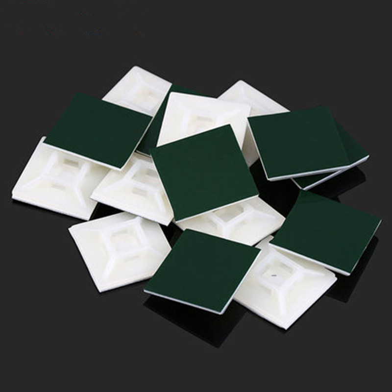 长虹 CHS 定位片 A级-20*20 自粘式配线固定座 吸盘 1000只