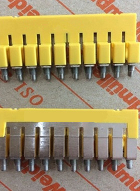 WQV 2.5/10 魏德米勒短接条 螺钉横联件 1054460000 配WDU2.5