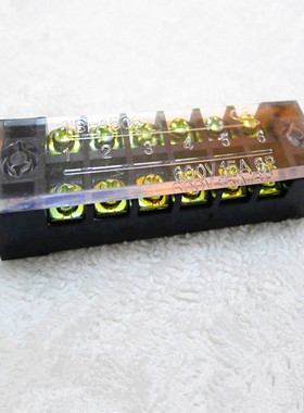 TB-4506/TB- 4506L铜接线端子排 固定式接线端子板 厚件45A 6位6P