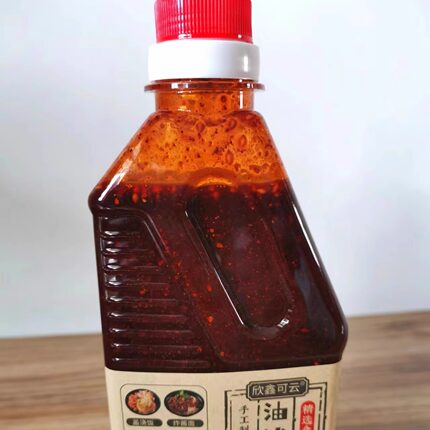 香辣适用于凉菜炒菜拌面凉皮等陕西蔡家坡欣鑫家油泼辣子